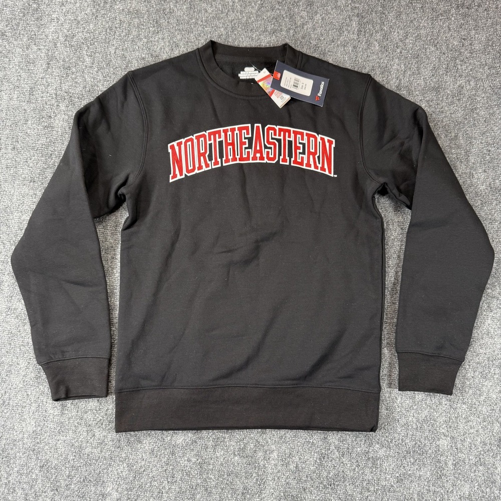 Northeastern University Sweatshirt Mens Small‎ NCAA College Crewneck Fanatics